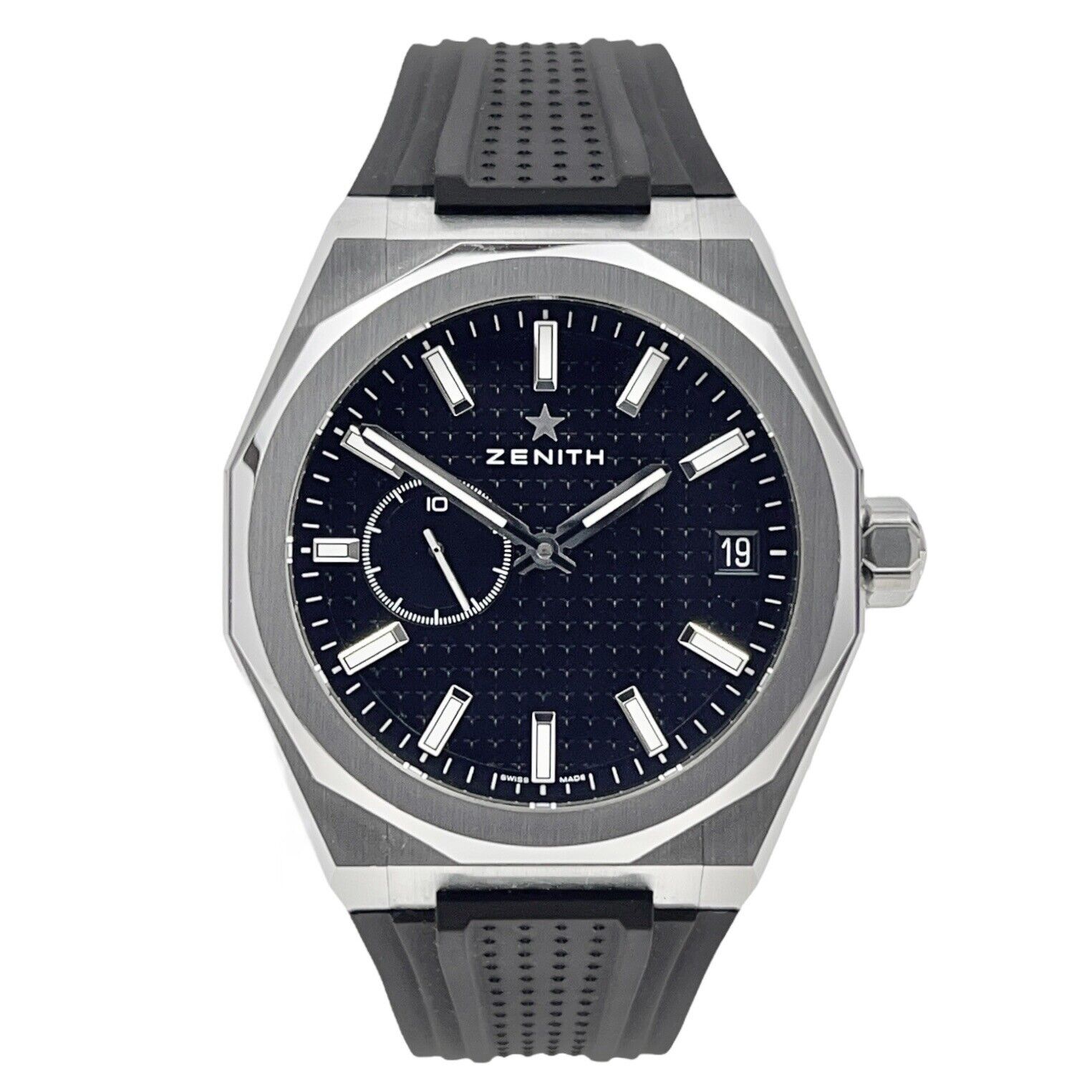 Zenith Defy Skyline Automatic 41mm Men’s Steel Watch Ref 03.9300.3620 Black Dial