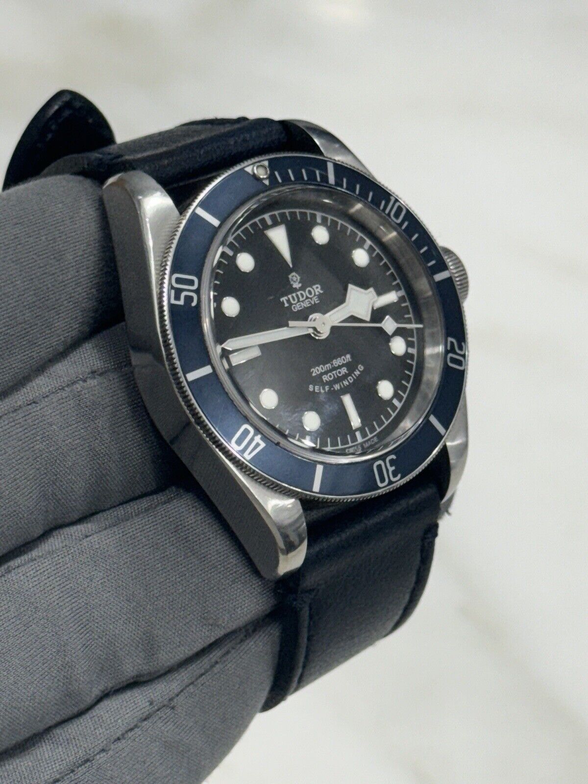2016 Tudor Black Bay Stainless Blue/Black 41mm Automatic Men’s Watch 79220B