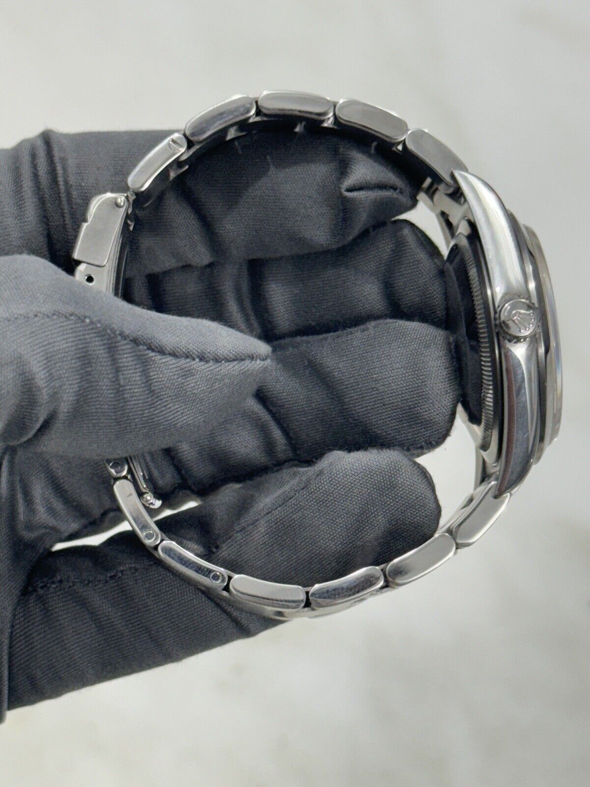 2001 Rolex Explorer I Black 36mm Oyster Steel Automatic Watch 114270