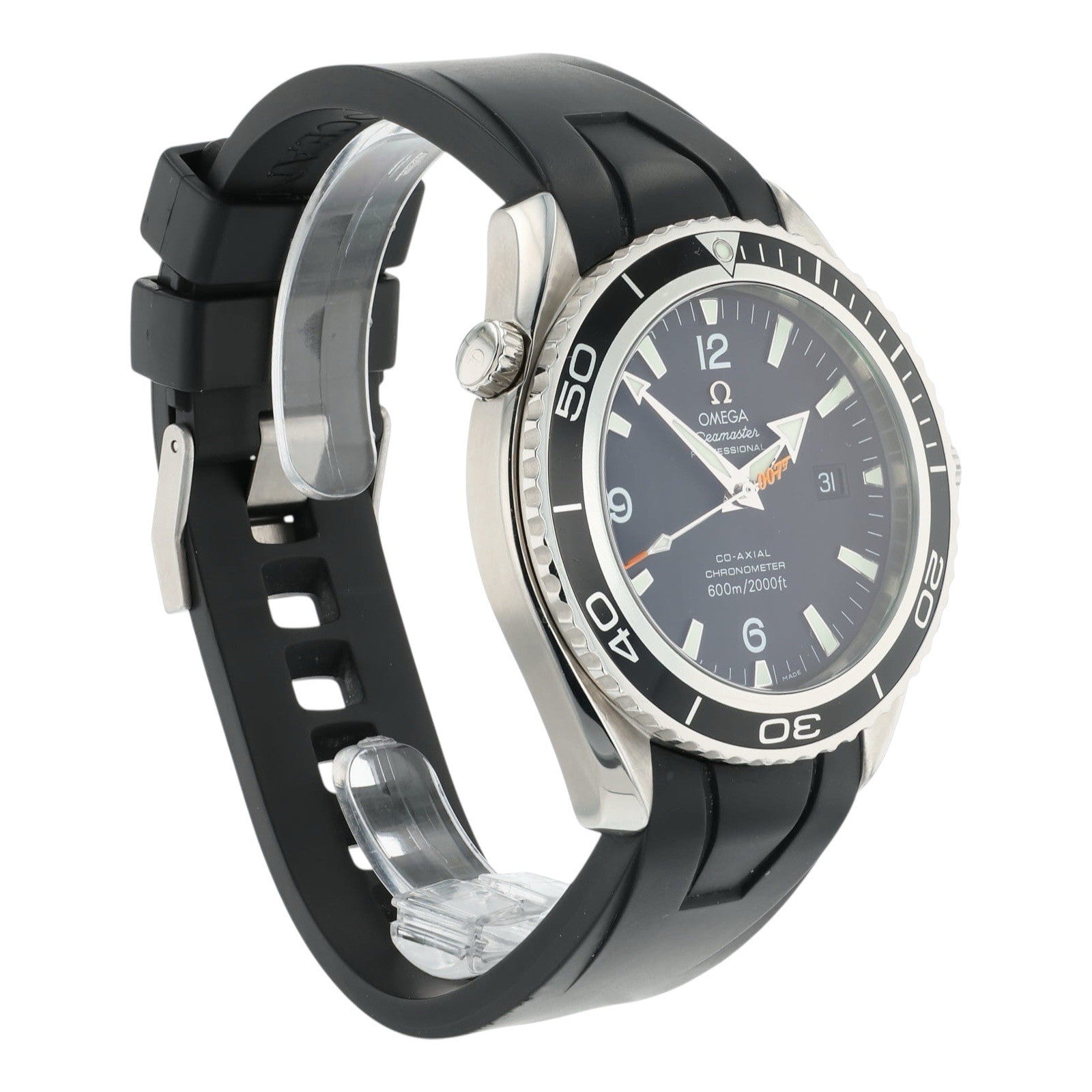 Omega Seamaster Planet Ocean 007 Steel Black Dial 45.5mm Auto Mens 2907.50.91