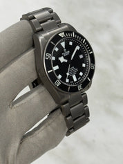2016 Tudor Pelagos Automatic Black Dial Titanium Men's Watch 25600TN - READ