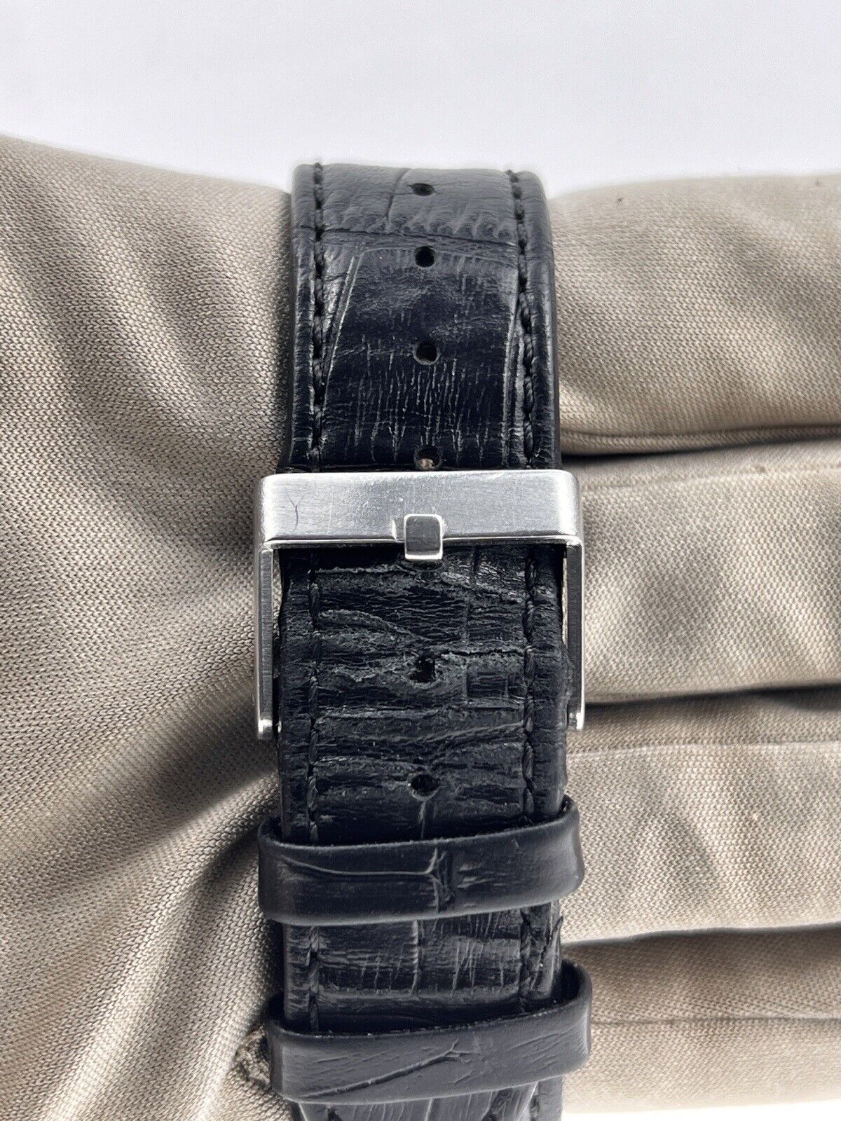 Breitling Chronomat Gold Steel Black Dial Chrono Automatic Watch Ref: B13047