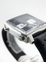 2021 Tag Heuer CAW211P Monaco Calibre 11 Steve McQueen Blue Dial - Box & Papers
