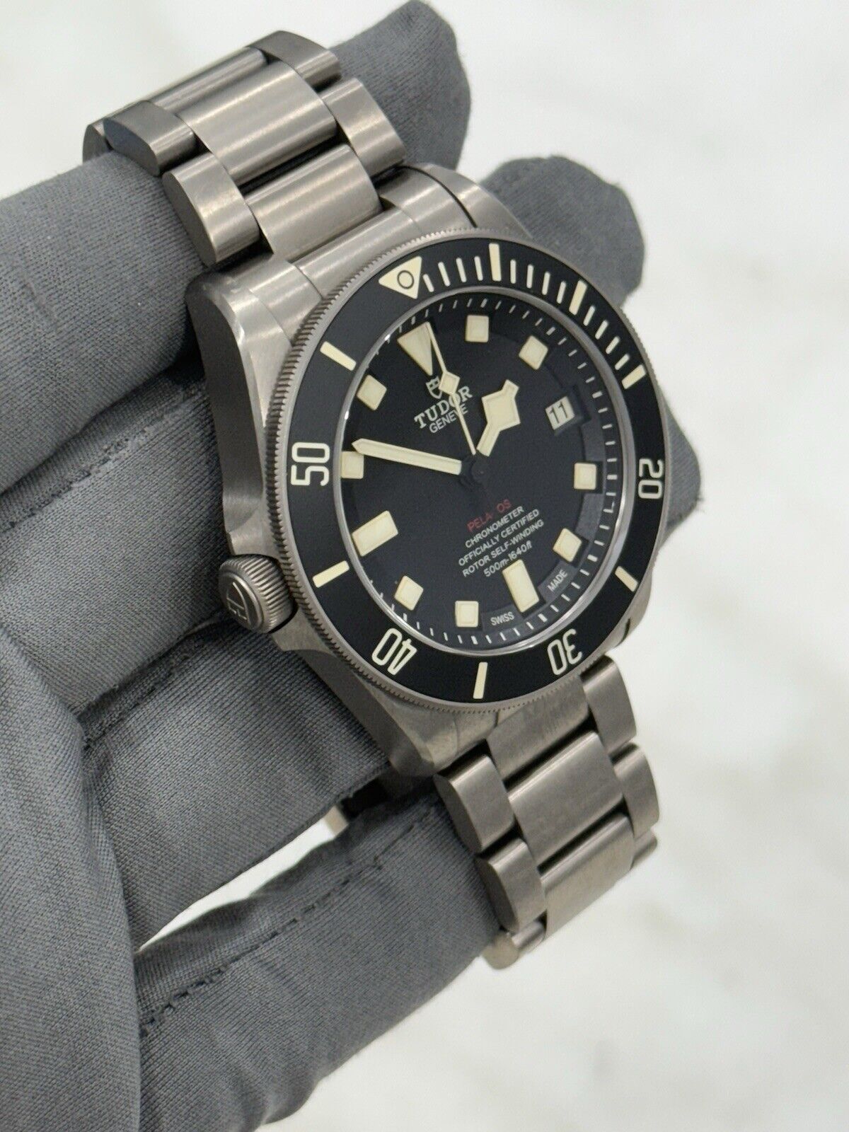 2019 TUDOR Pelagos LHD Men's Black Dial 25610TNL Titanium Automatic Watch -  B/P