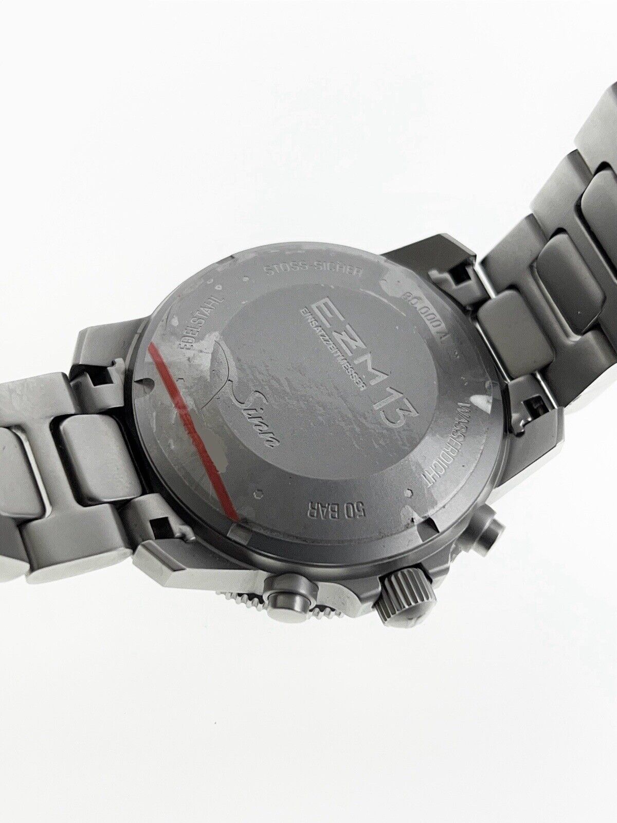 2020 Sinn EZM13 Chrono Steel Black 41mm Automatic Men’s Watch EZM13 - Box/Papers