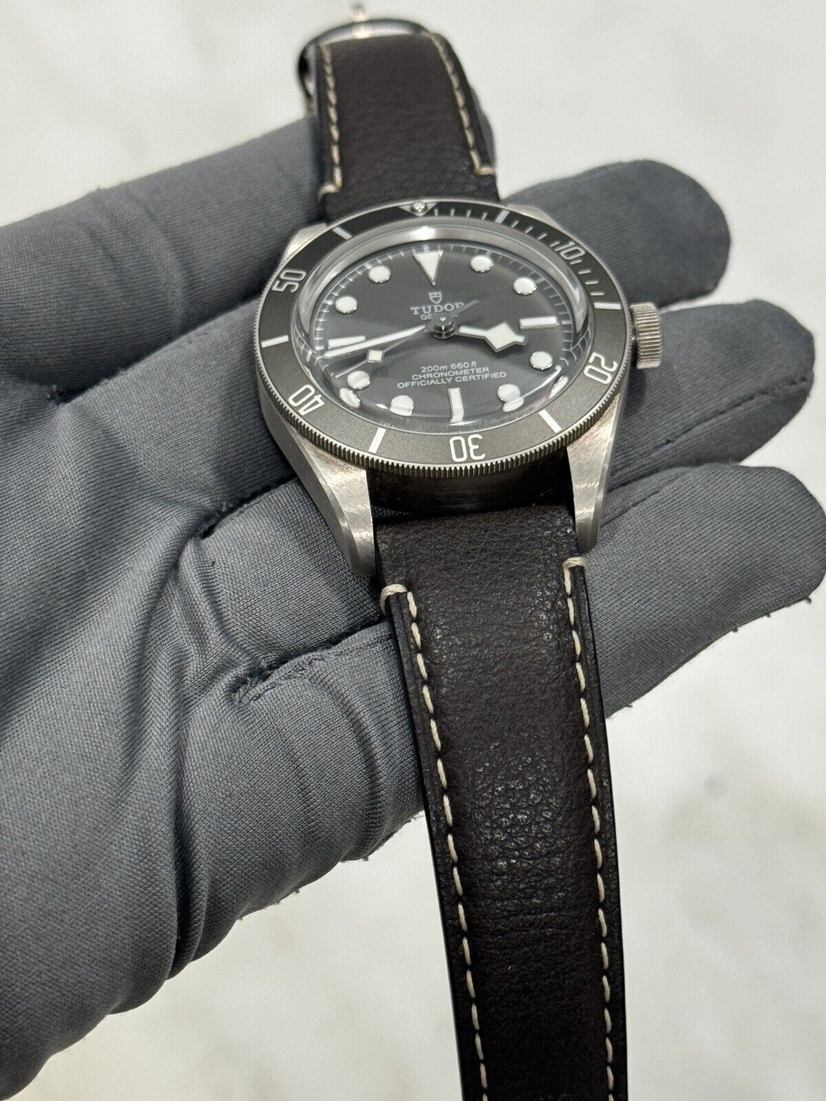 2021 Tudor Black Bay Fifty-Eight Grey Dial Men's Silver Watch 79010SG