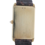 Corum Ingot 18k Yellow Gold 30x40mm Gold Dial Quartz Movement Mens Watch GR15