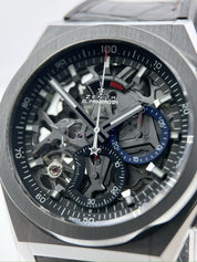 2019 Zenith El Primero Skeleton 44mm Automatic Watch 95.9000.9004  Box & Papers