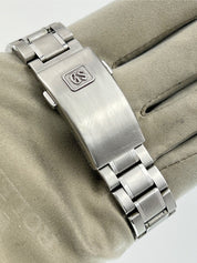 2021 Grand Seiko Stainless Steel Black Dial 40mm Automatic Men’s Watch SBGE253