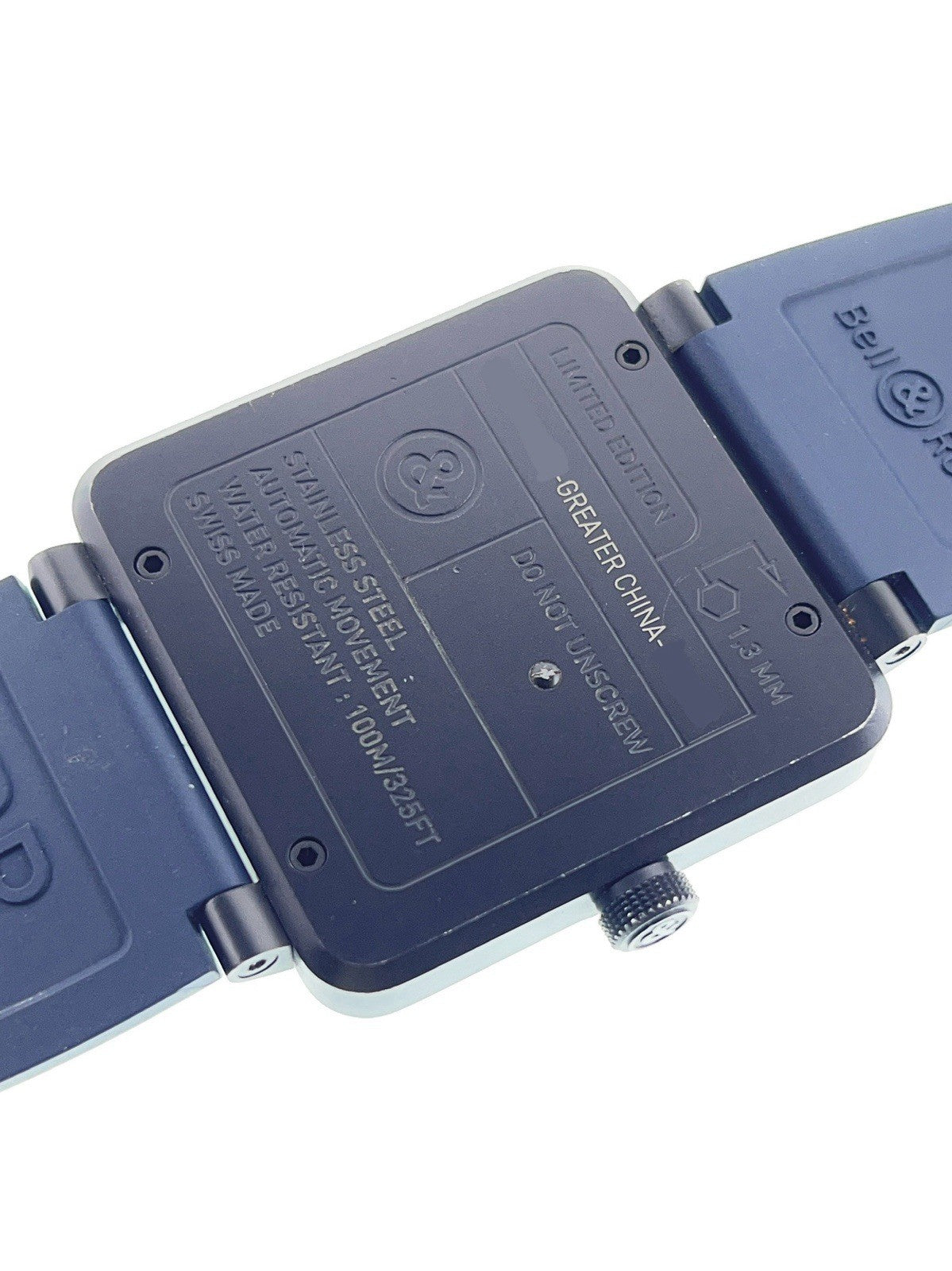 Bell & Ross Radar Stainless Steel Blue Dial 46mm Automatic Men's Watch BR01-92