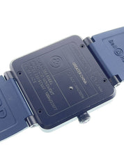 Bell & Ross Radar Stainless Steel Blue Dial 46mm Automatic Men's Watch BR01-92