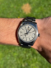 2022 Grand Seiko Heritage Collection Winter Spring Drive Titanium SBGA415 Set