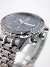 Zodiac Sea-Chron Stainless Steel Blue Dial 42mm Automatic Men’s Watch ZO3605