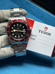 2018 Tudor Black Bay 41 Automatic Red Bezel Watch 79230R Watch - Box/Papers