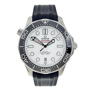 2021 Omega Seamaster Diver Steel White Dial Auto 42mm Watch 210.32.42.20.04.001