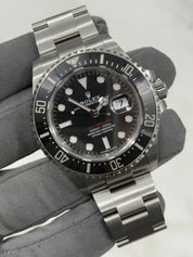 2018 Rolex Sea Dweller Red Letter Steel Black Dial 43mm Men’s Watch 126600