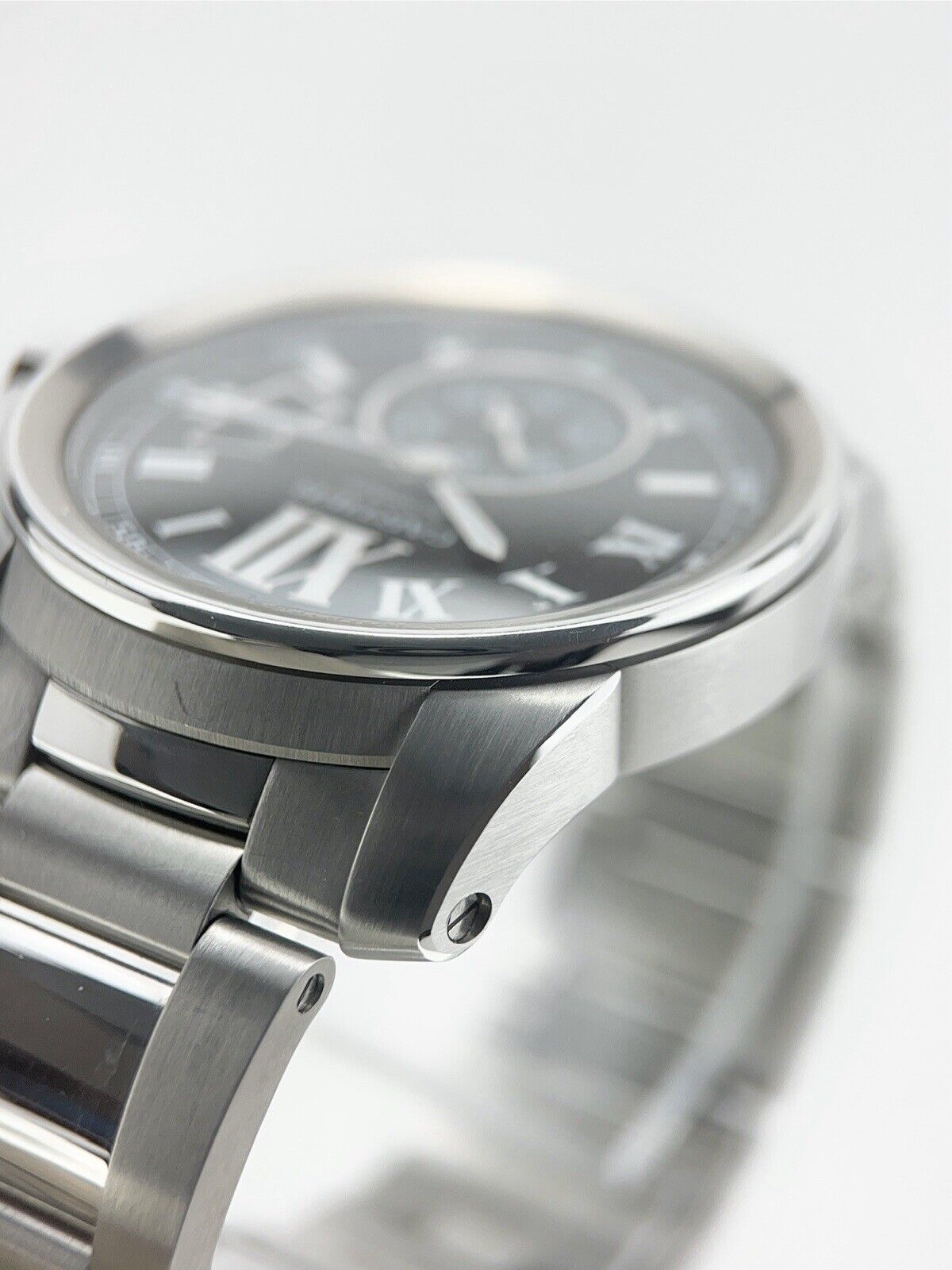 2023 Cartier Calibre De Cartier Steel 42mm Black Dial Automatic Men’s Watch 3389