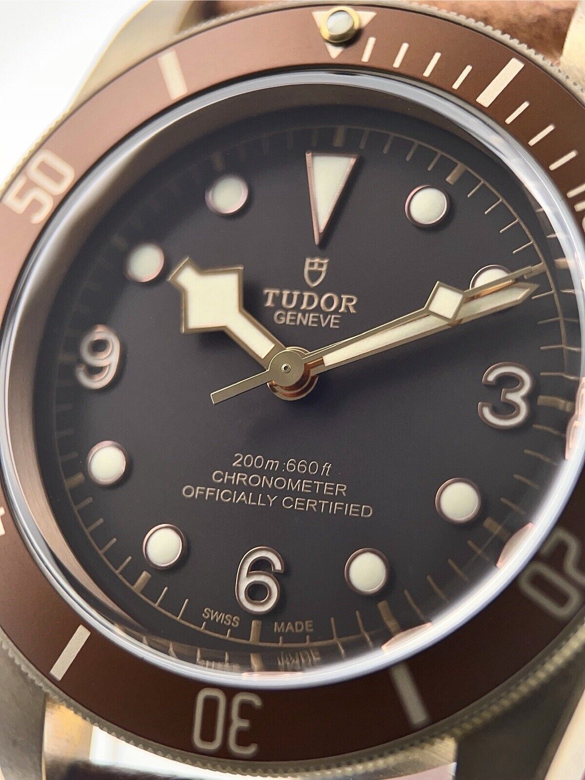 2018 Tudor Black Bay Bronze Brown Dial 43mm Automatic Men’s Watch 79250BM - B/P