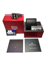 2022 TAG Heuer Monaco Black Automatic Men's Bracelet Watch - CBL2113 W/ B&P