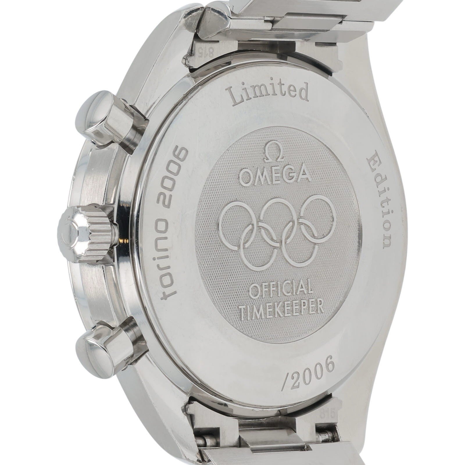 Omega Speedmaster Torino Olympic Steel Silver Dial 39mm Automatic Men’s 3538.30