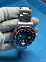 2018 Tudor Black Bay 41 Automatic Red Bezel Watch 79230R Watch - Box/Papers