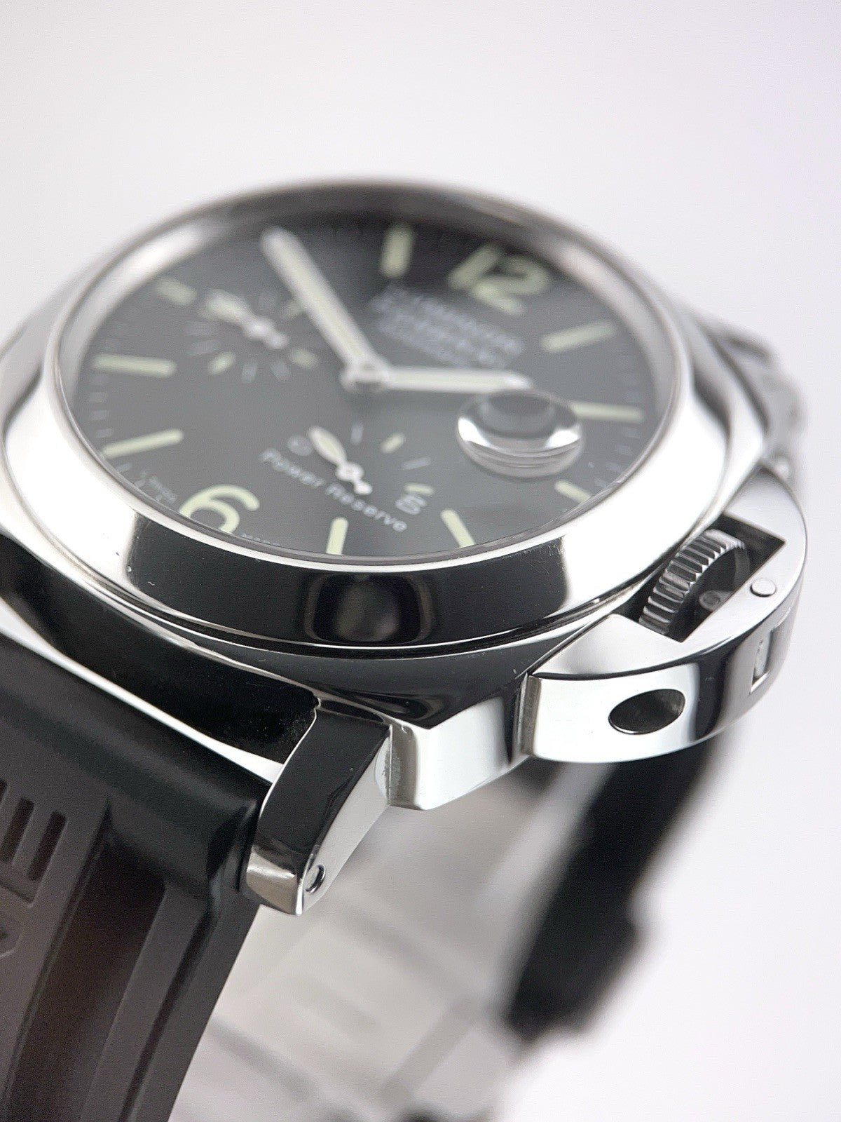 Panerai Luminor Stainless Steel Black Dial 44mm Automatic Men's Watch PAM00090