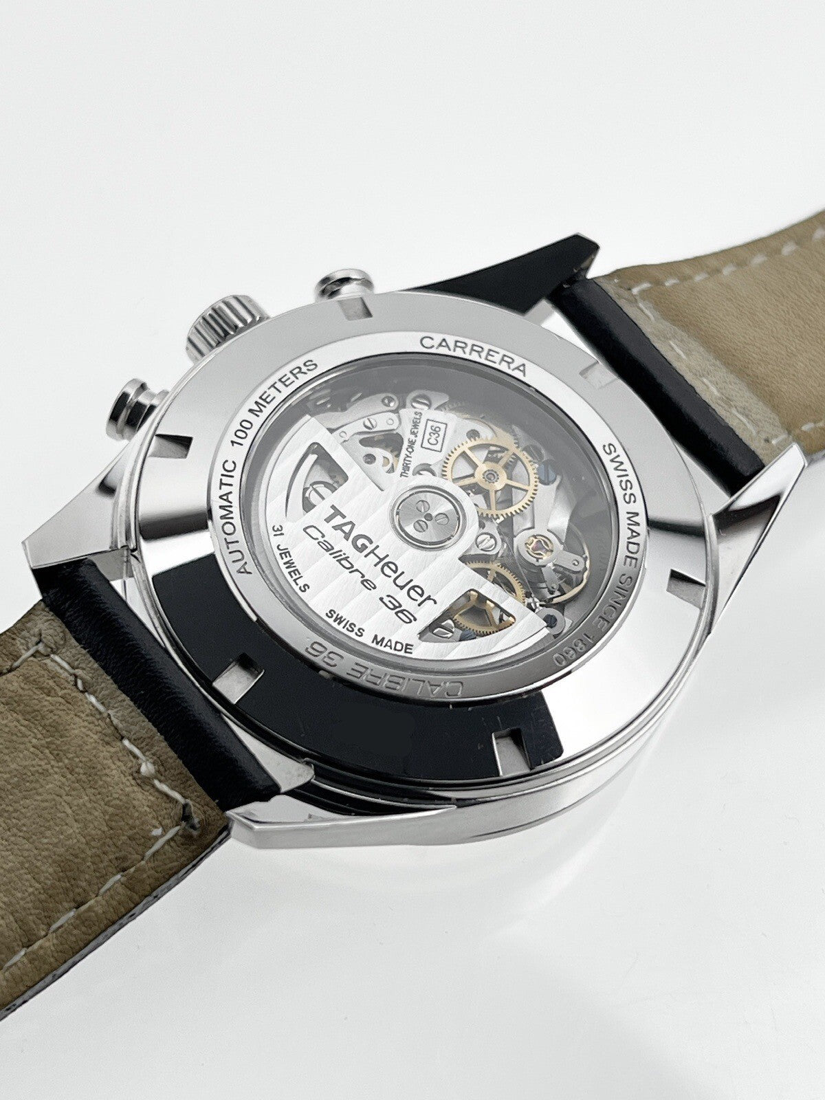 Tag Heuer Carrera Flyback Chronograph 43mm Stainless Steel CAR2B11 Gray Dial