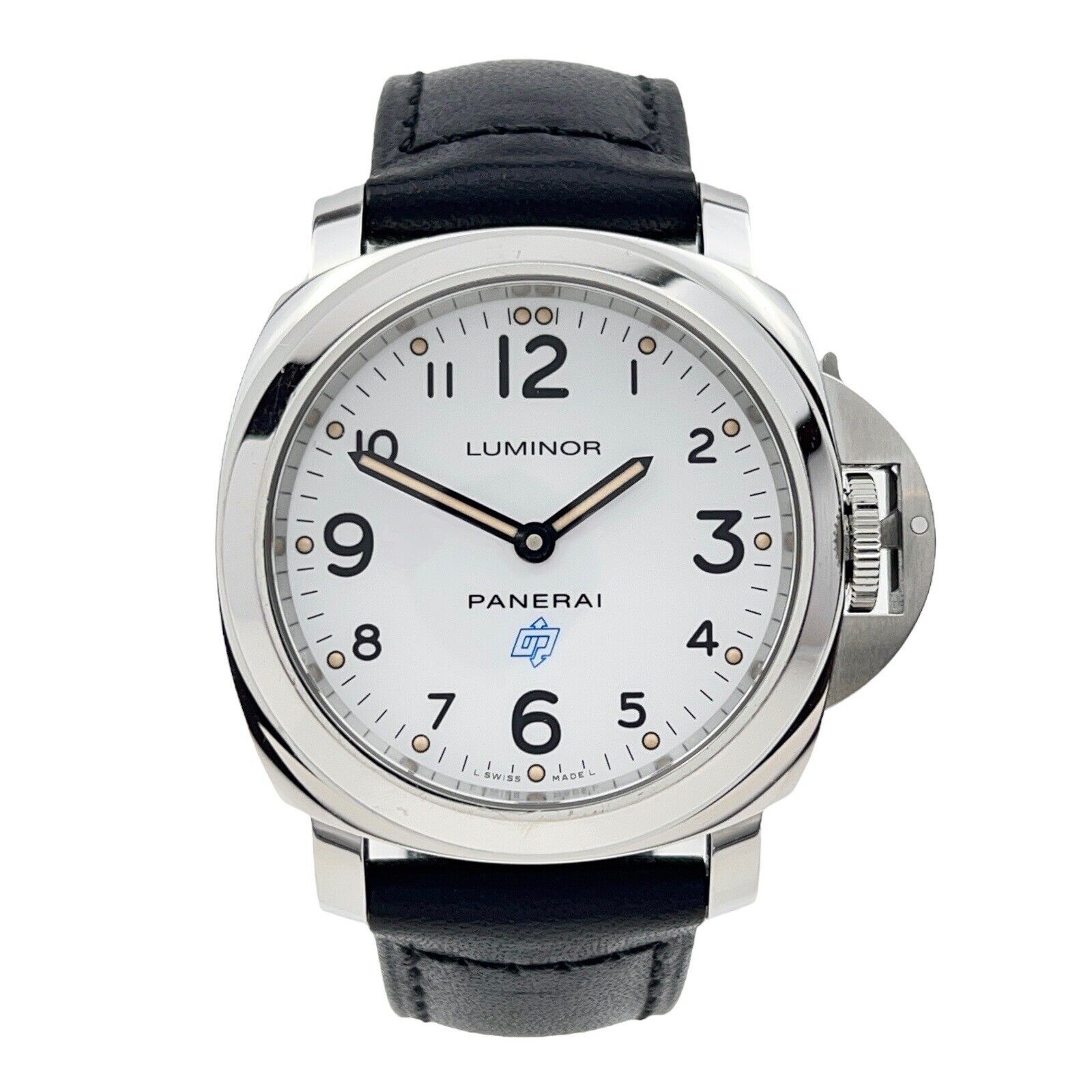 2016 PANERAI Luminor Base Logo Acciaio 44mm PAM00630 Hand Winding Men's Watch