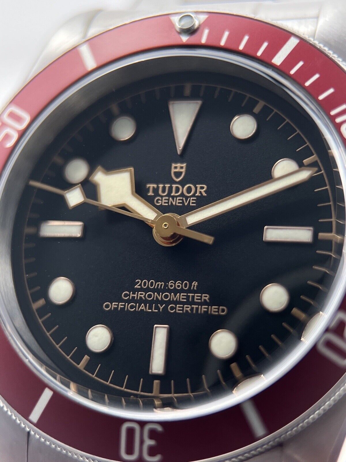 2018 Tudor Black Bay 41 Automatic Red Bezel M79230R Red Watch B/P