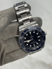 2018 TUDOR Black Bay Blue Stainless Steel Men's Watch 79230B - Box & Papers