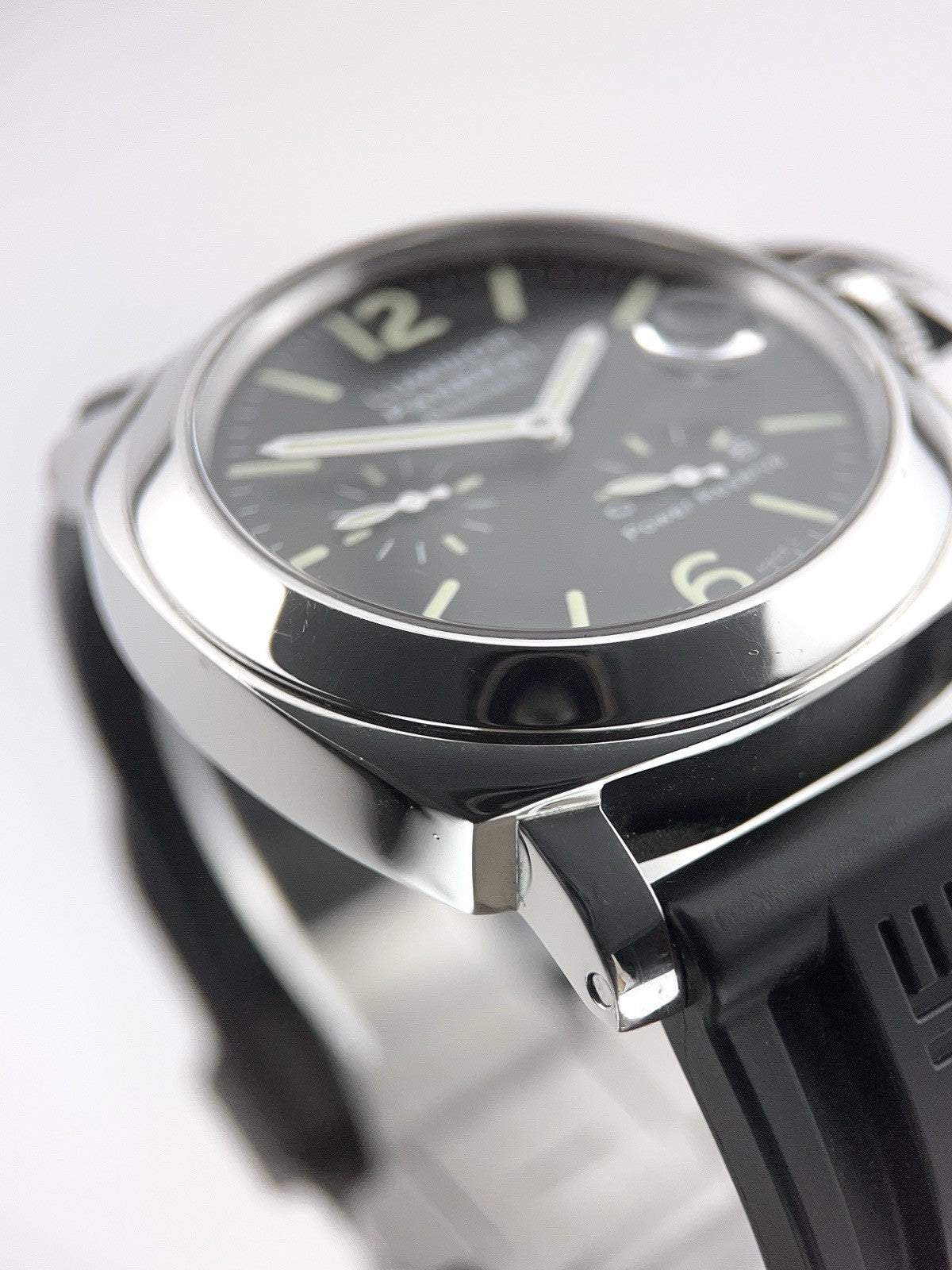 Panerai Luminor Stainless Steel Black Dial 44mm Automatic Men's Watch PAM00090