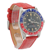 Rolex GMT-Master Stainless Steel Black Dial 40mm Automatic Mens Watch 1675