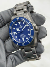 2020 Tudor Pelagos BLUE Titanium 42mm 25600TB Automatic Dive Date Watch -  B&P