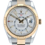 2017 Rolex Sky-Dweller White Dial Rolesor 42mm Automatic Men’s Watch 326933