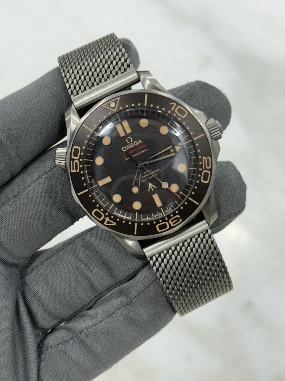 2022 Omega Seamaster No Time to Die Titanium 42mm Automatic 210.90.42.20.01.001