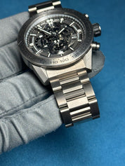 2017 Tag Heuer Carrera Automatic 45mm Titanium CAR2A8A Watch - Box And Papers