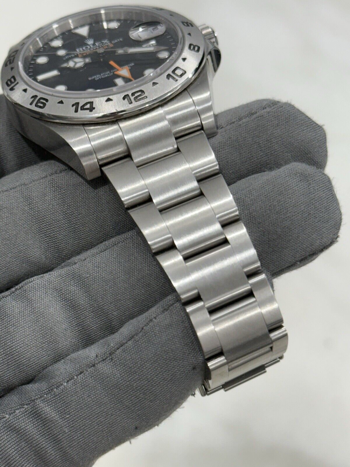 2014 Rolex Explorer II Steel Black Dial 42mm Automatic Men’s Watch 216570