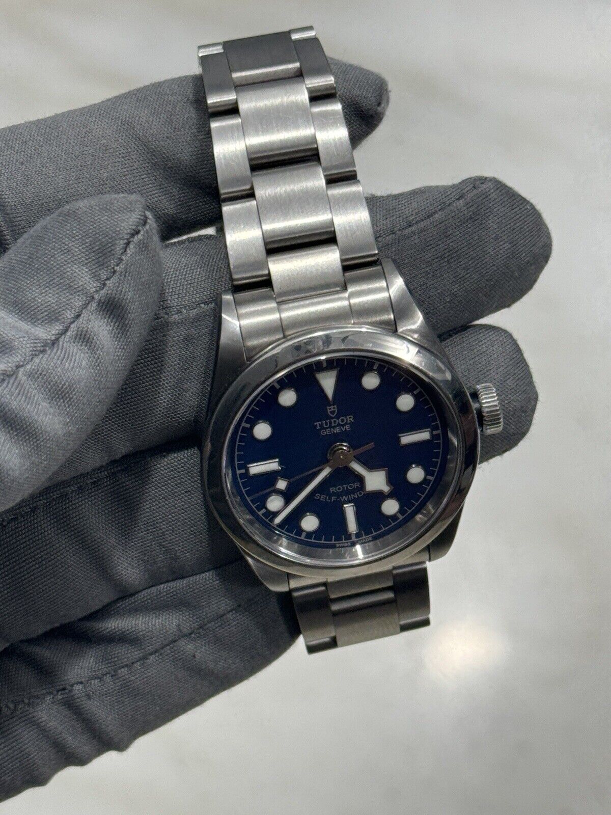 2019 Tudor Black Bay 32 Stainless Steel Blue 32mm Automatic Men’s Watch 79580