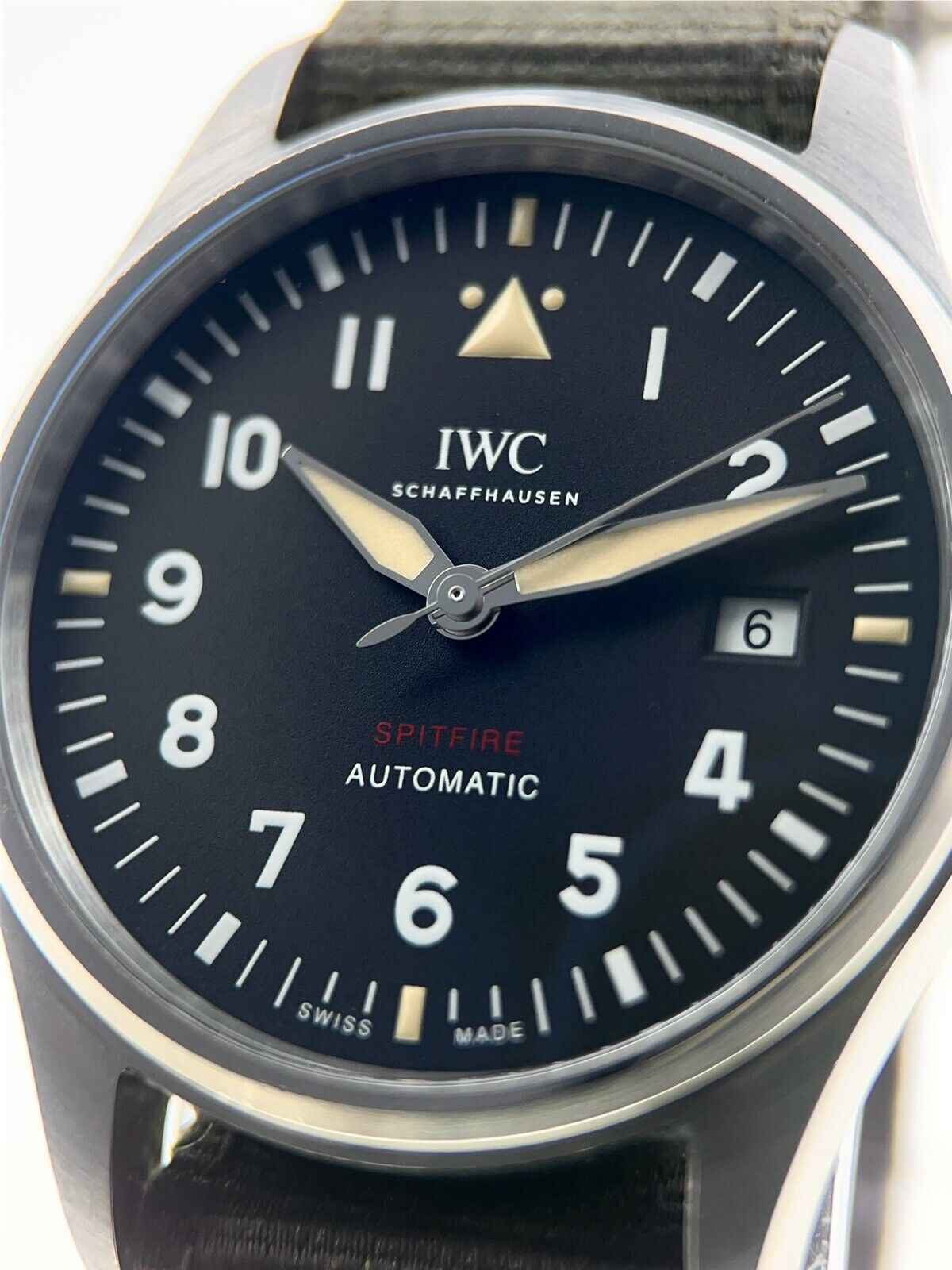 2022 IWC Spitfire Stainless Steel 39mm Automatic Men’s Watch IW326801