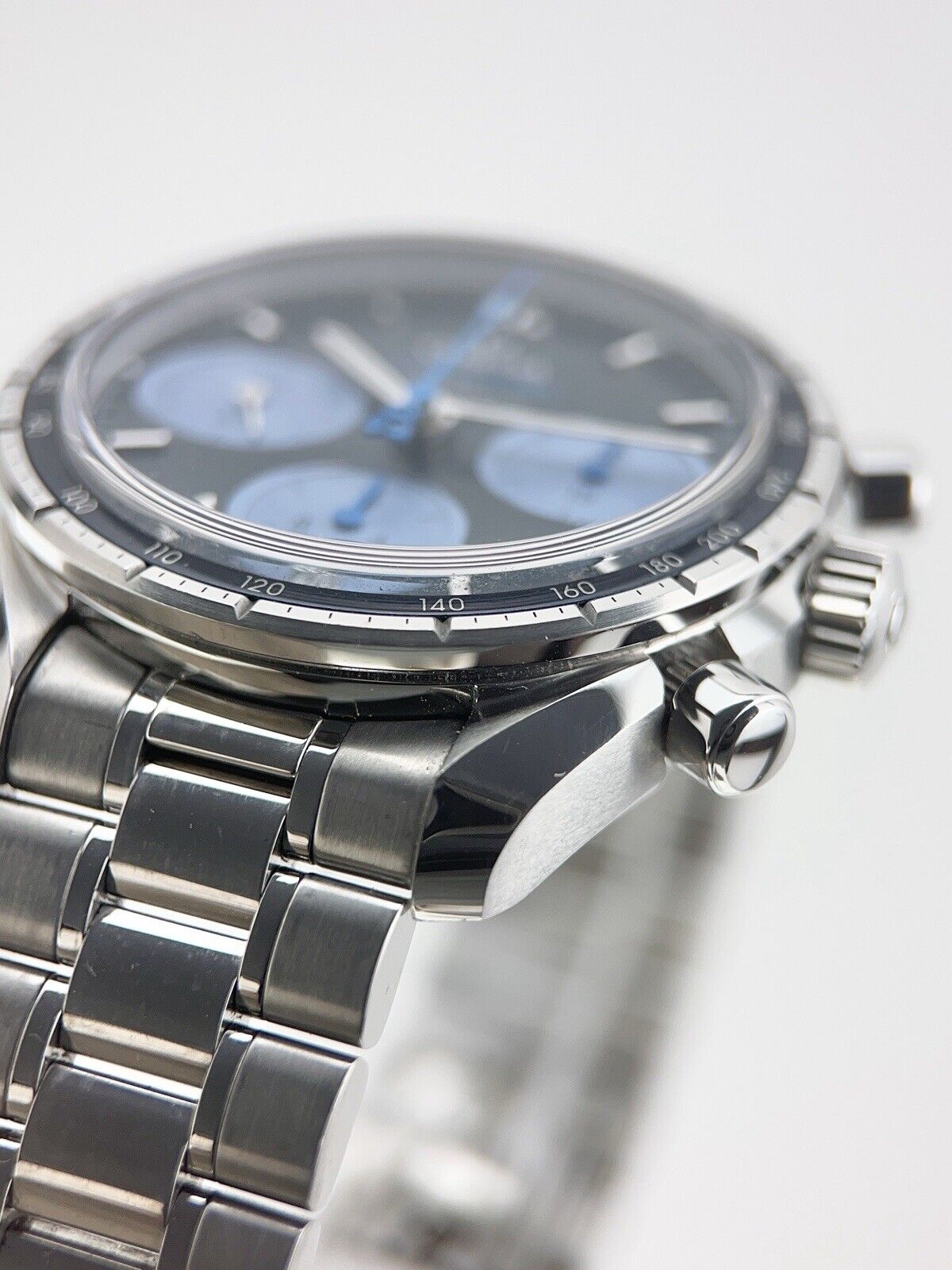 2020 Omega Speedmaster Orbis Edition Steel Blue Dial 38mm 324.30.38.50.03.002