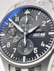 2021 IWC Pilots Chronograph Spitfire Automatic 43mm IW377719 - Box And Papers
