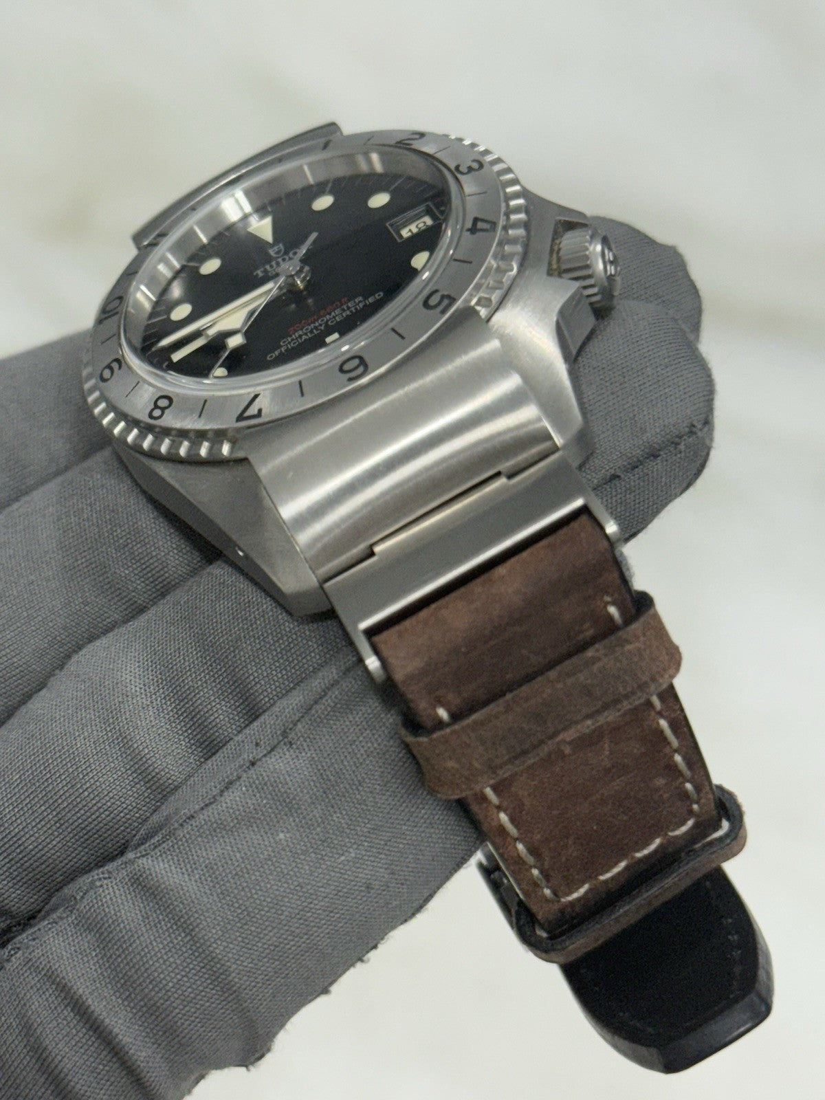 2020 Tudor Black Bay P01 Automatic 42mm Stainless Steel Mens Strap Watch 70150