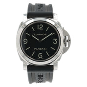 Panerai Luminor Base Stainless Steel Black Dial 44mm  Manual Wind Mens PAM00112