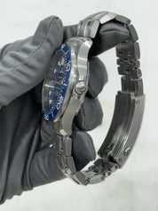 2022 Omega Seamaster Date 300m Diver Blue Ceramic Watch 210.30.42.20.03.001