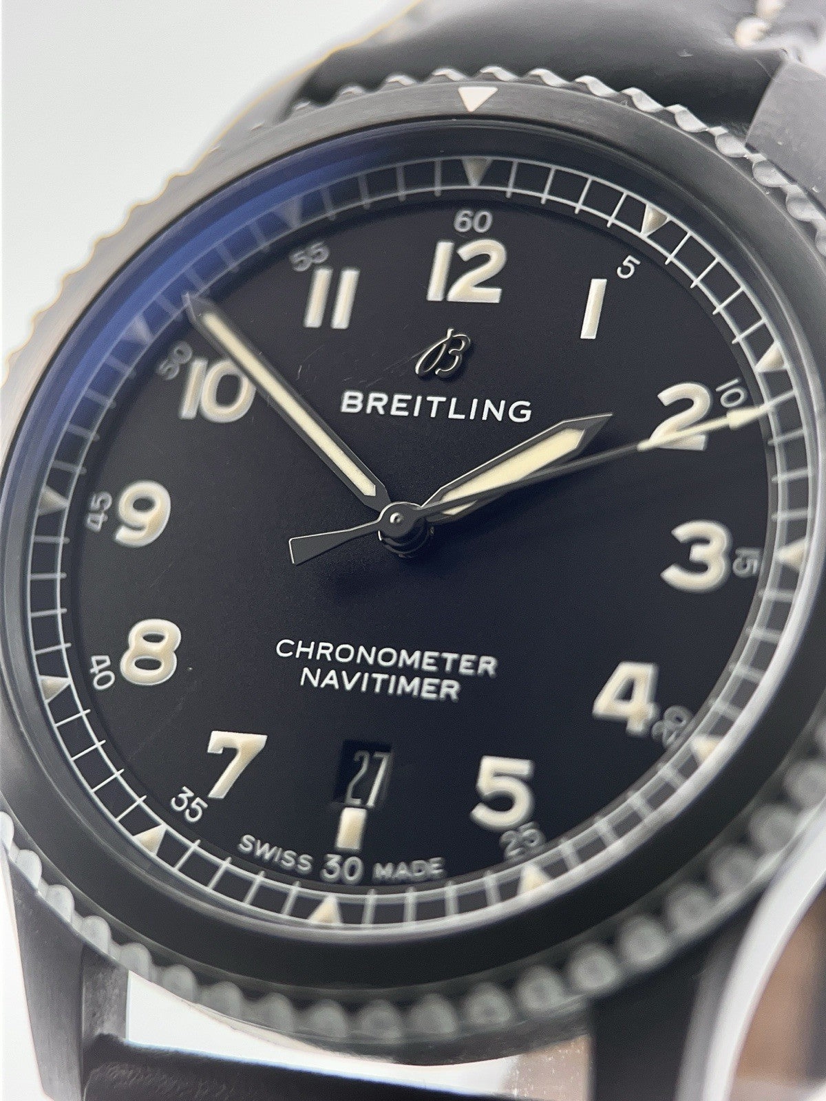 Breitling Navitimer Stainless Steel Black Dial 41mm Automatic Men’s Watch M17314