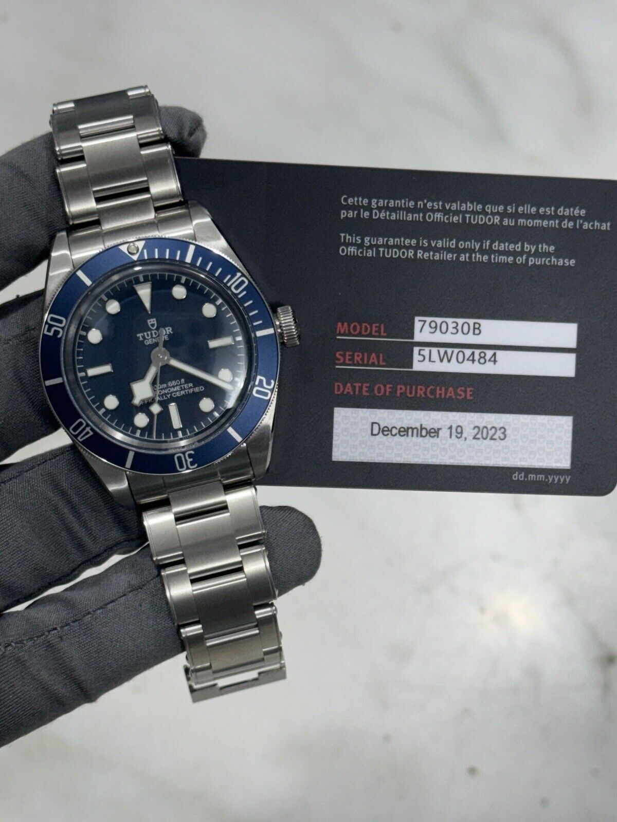 2020 TUDOR Black Bay 79030B Stainless Steel Men's Automatic Watch - Box/Papers