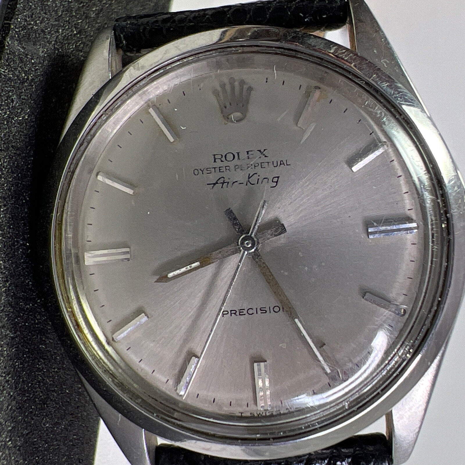 1973 ROLEX Oyster Perpetual Air-King 5500 Cal.1520 Men's 34mm Ref. 1002 Working