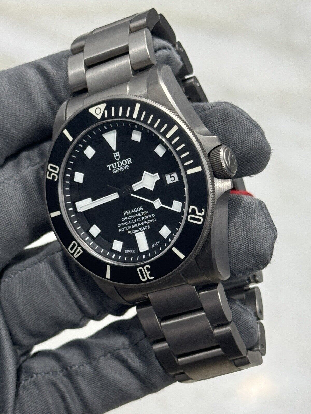 2022 Tudor Pelagos Black Dial Auto Titanium Men's Watch 25600TN - Box/Papers