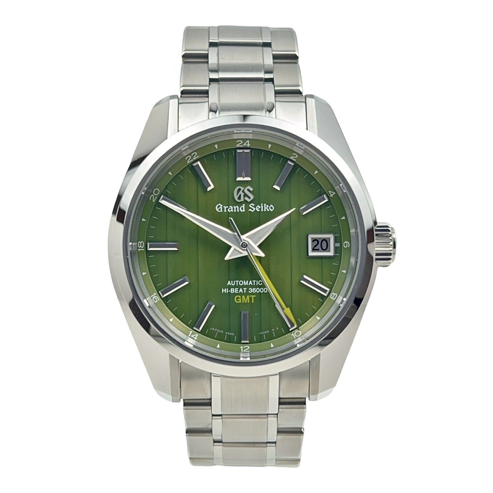 2023 Grand Seiko Heritage Bamboo Green Stainless Steel Automatic 40mm SBGJ259