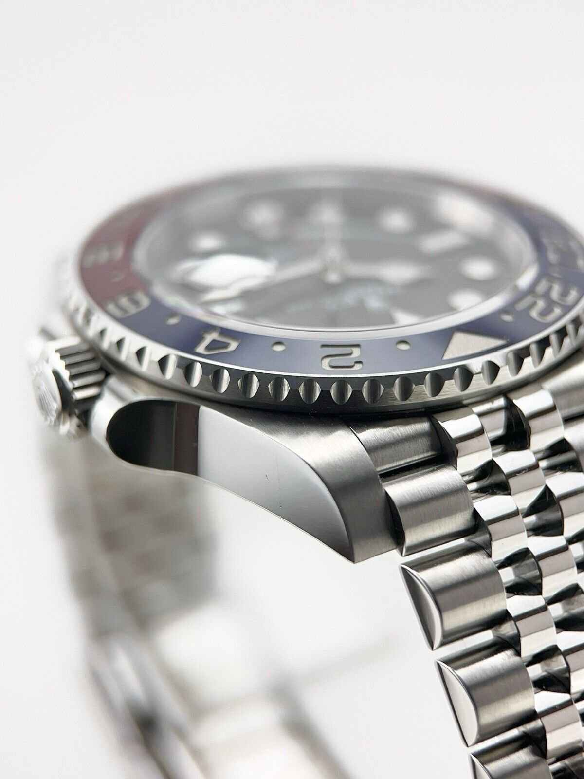 2022 Rolex GMT Master II Pepsi 126710BLRO Jubilee Steel Automatic Watch - B/P